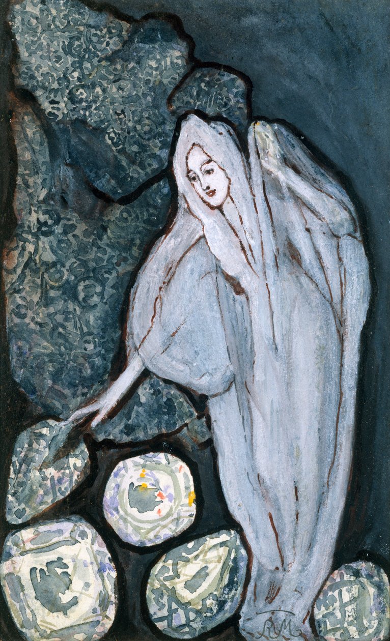 Vrouw, ca. 1890 door Comte Robert Montesquiou Fezensac