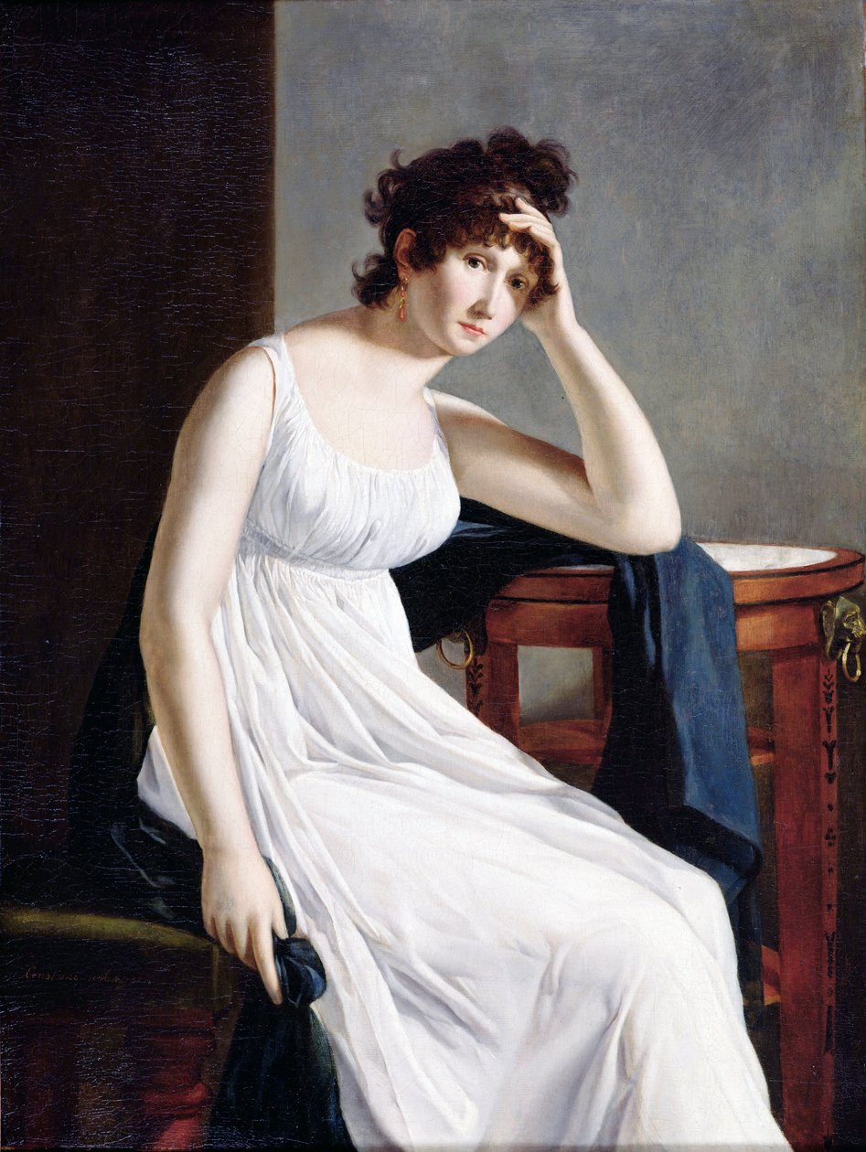 Zelfportret door Constance Marie Mayer Lamartiniere
