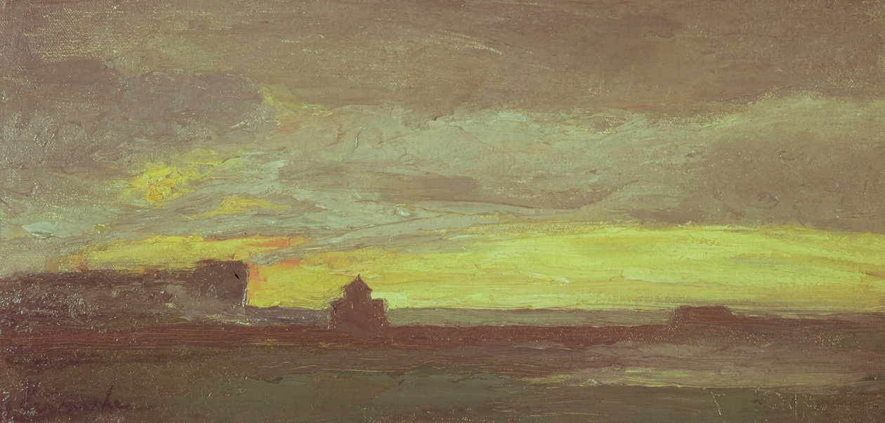 De Vuurtoren van Oostende door Constant Permeke
