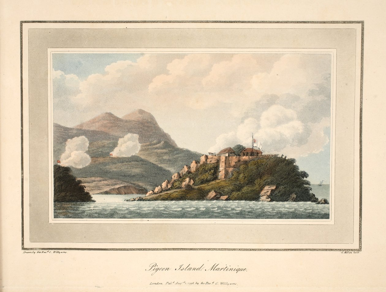 Duiveneiland, Martinique, illustratie uit 
