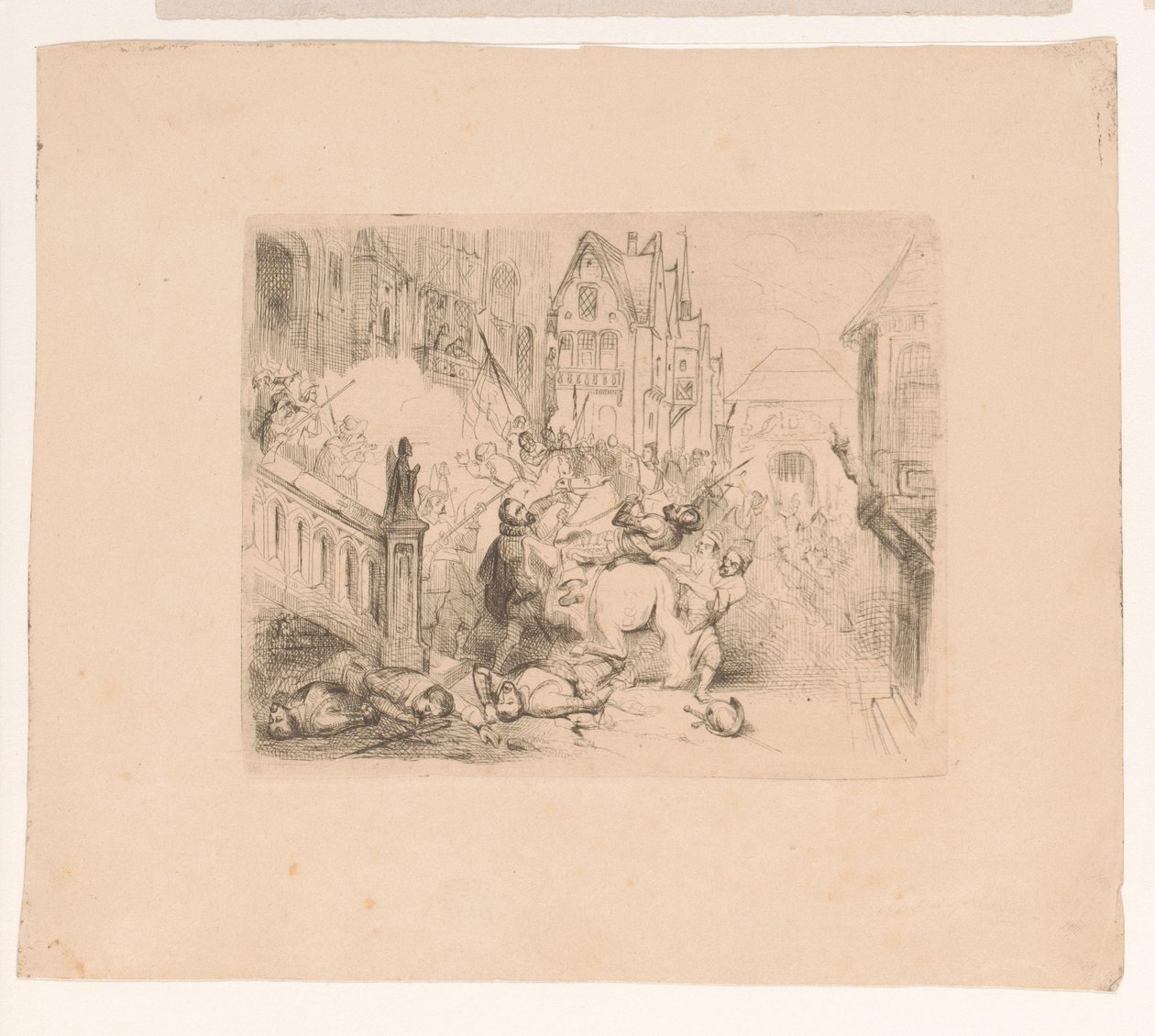 Frans Hercules van Anjou uit Antwerpen verjaagd door Corneille Seghers