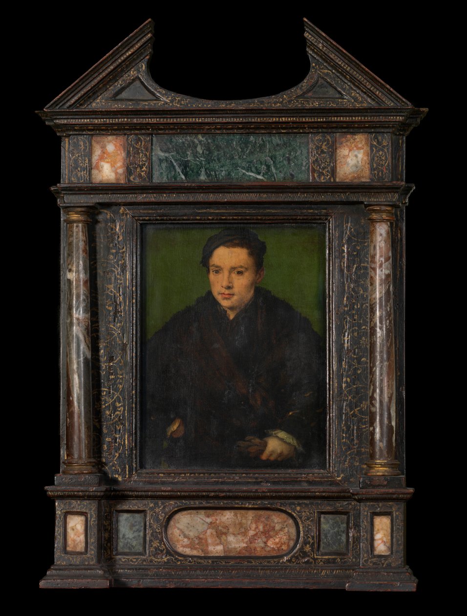 Portret van een Man door Corneille de la Haye (1500 75)