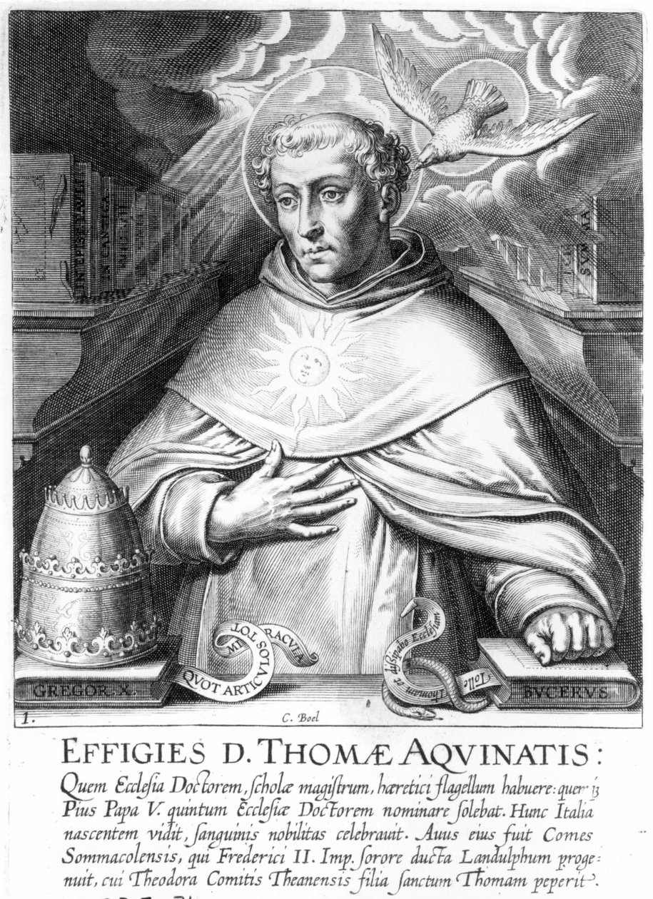 St. Thomas van Aquino door Cornelis Boel