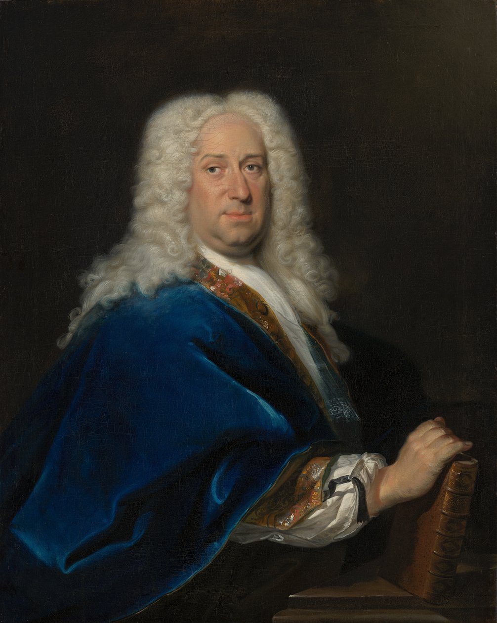 Portret van een man door Cornelis Troost