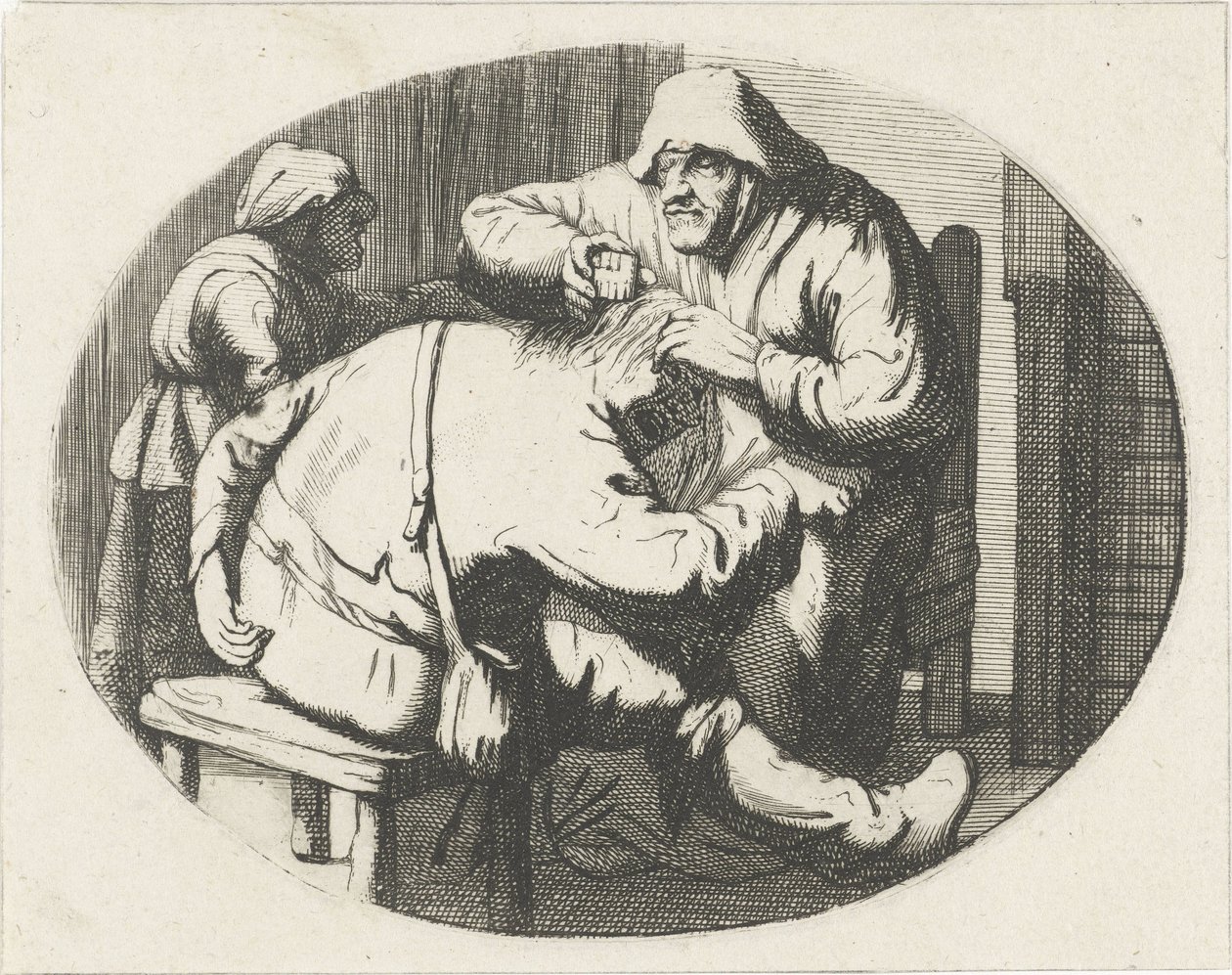 Figuren met luizenkam door Cornelis A. Hellemans