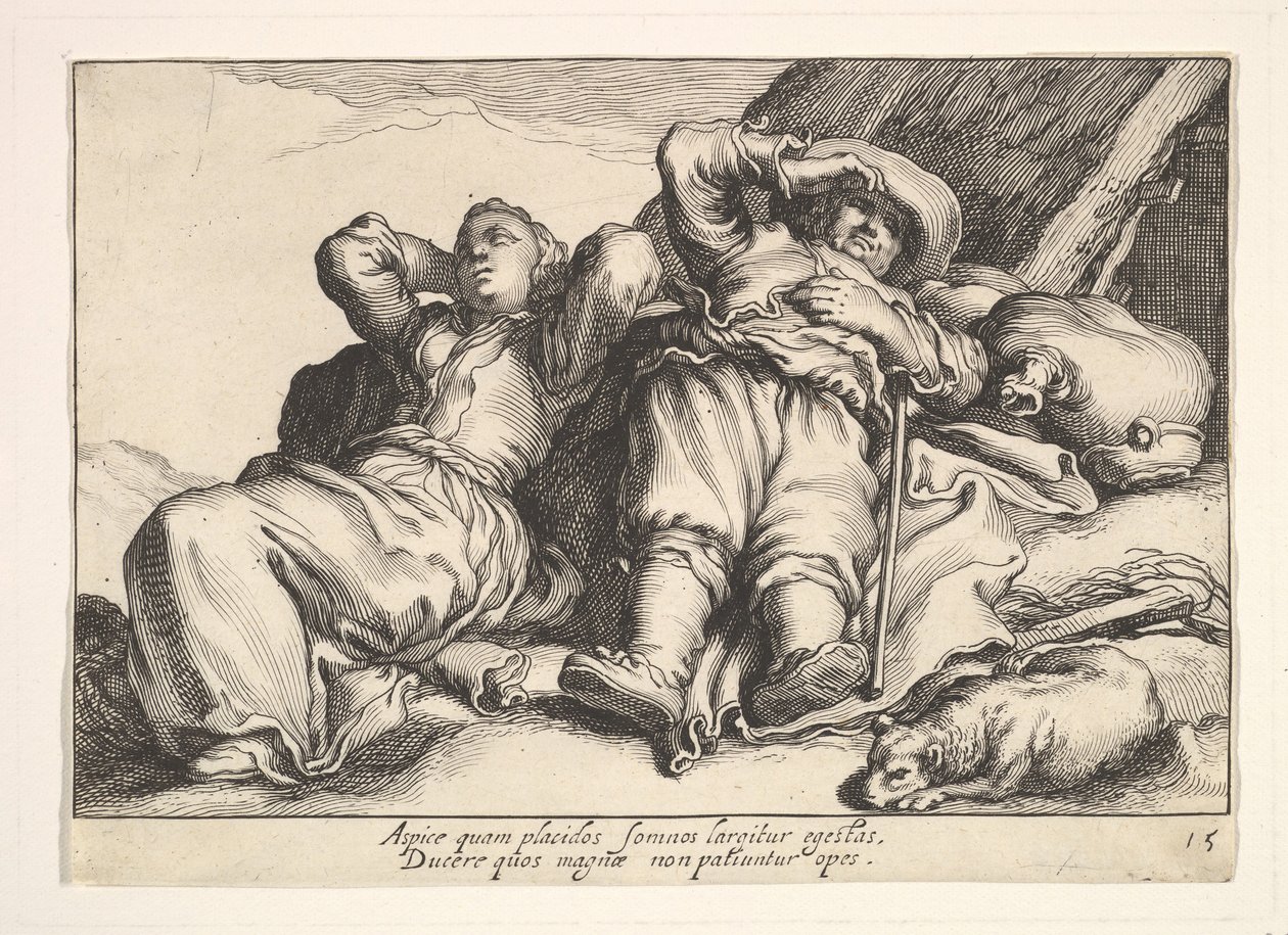 Pleziertjes van Bezigheid door Cornelis Bloemaert