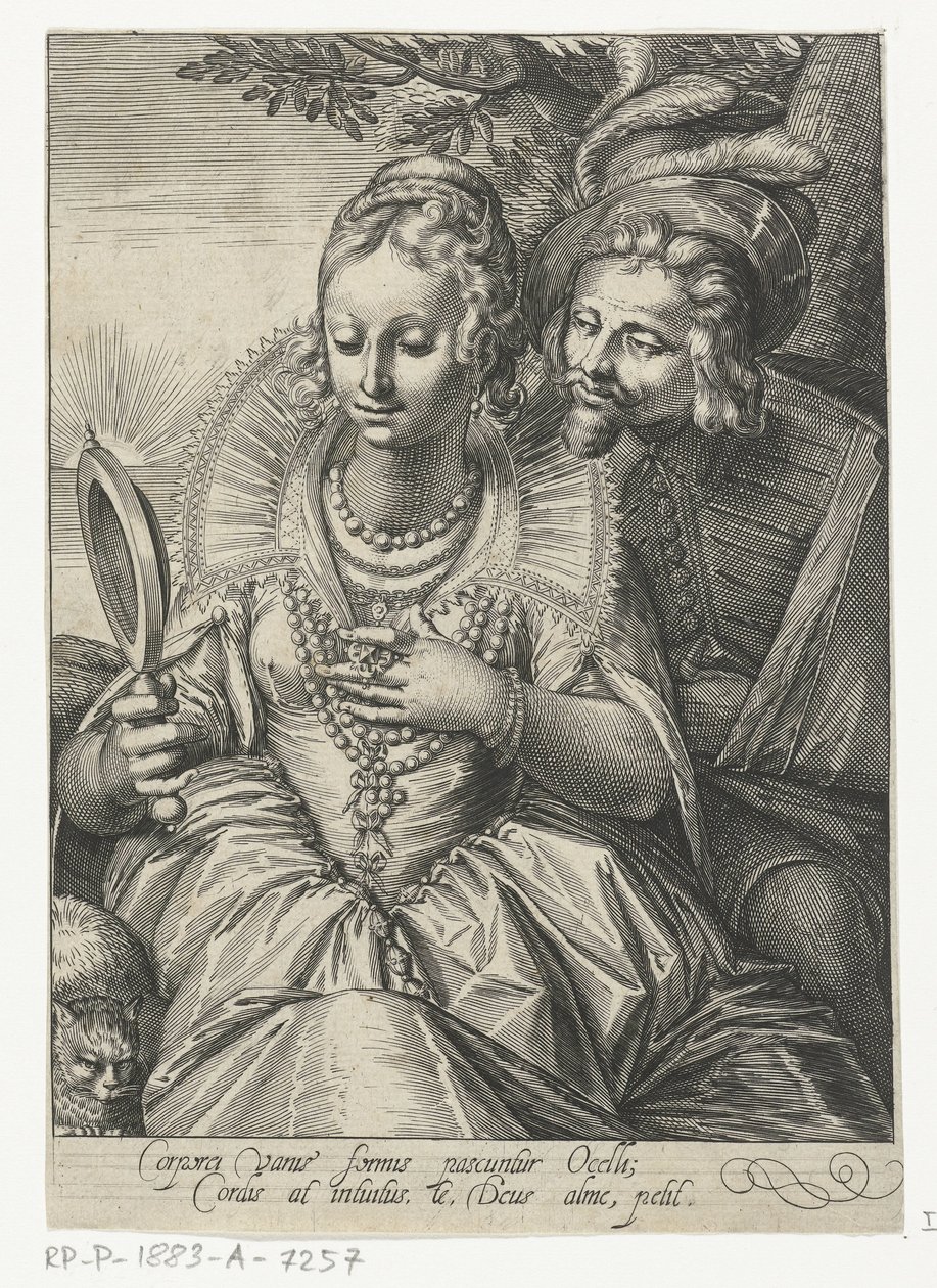 Gezicht door Cornelis Boel