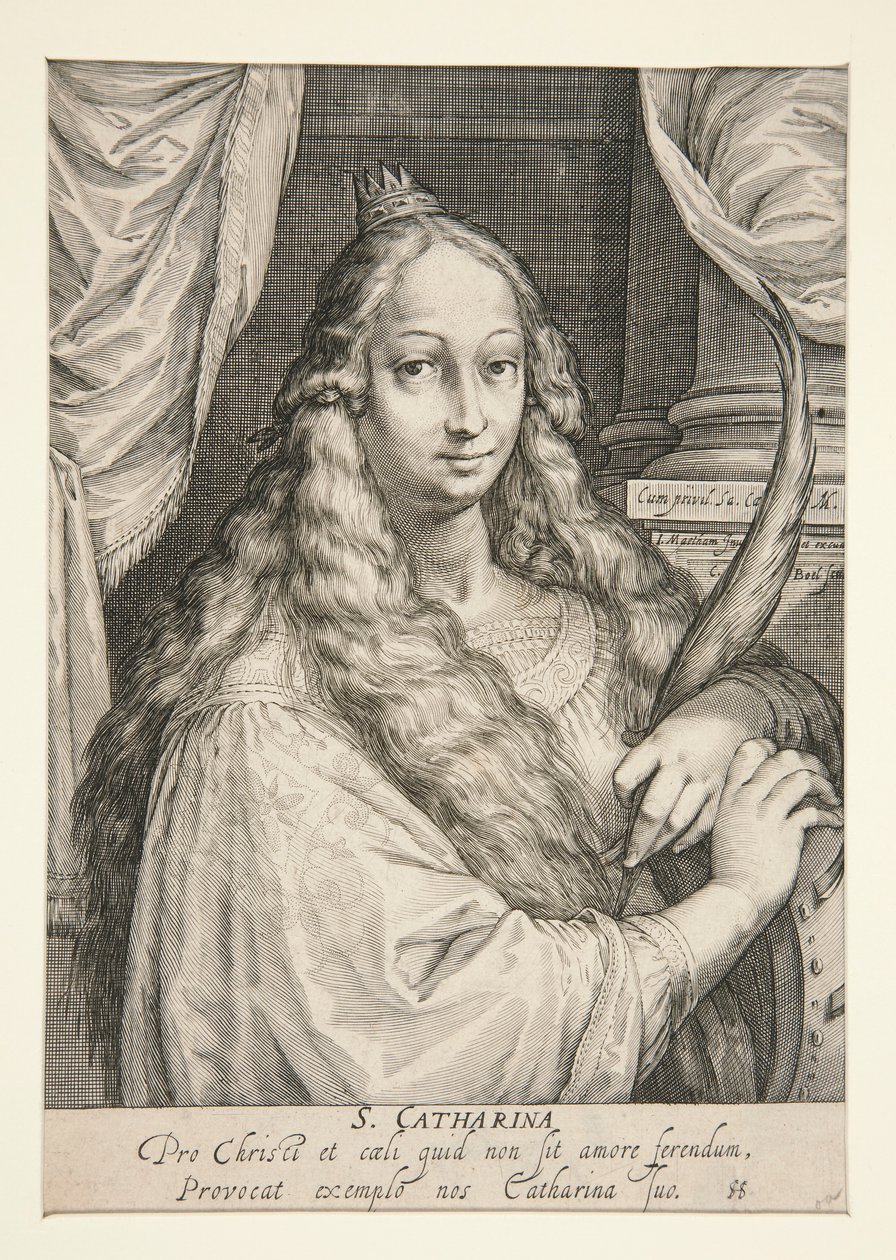 Sint-Catharina van Alexandrië door Cornelis Boel