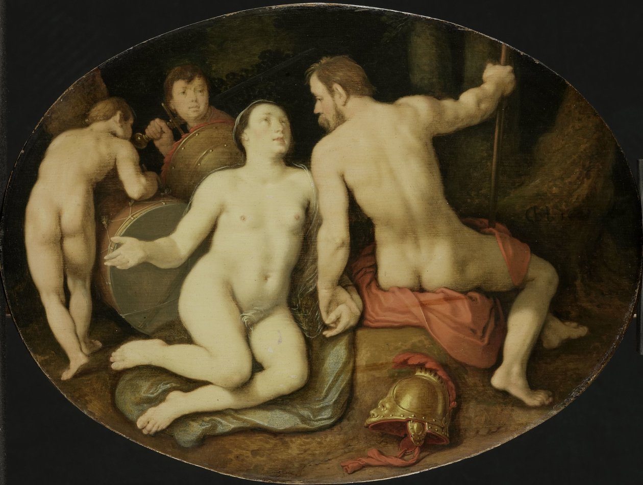 Venus en Mars door Cornelis Cornelisz. van Haarlem