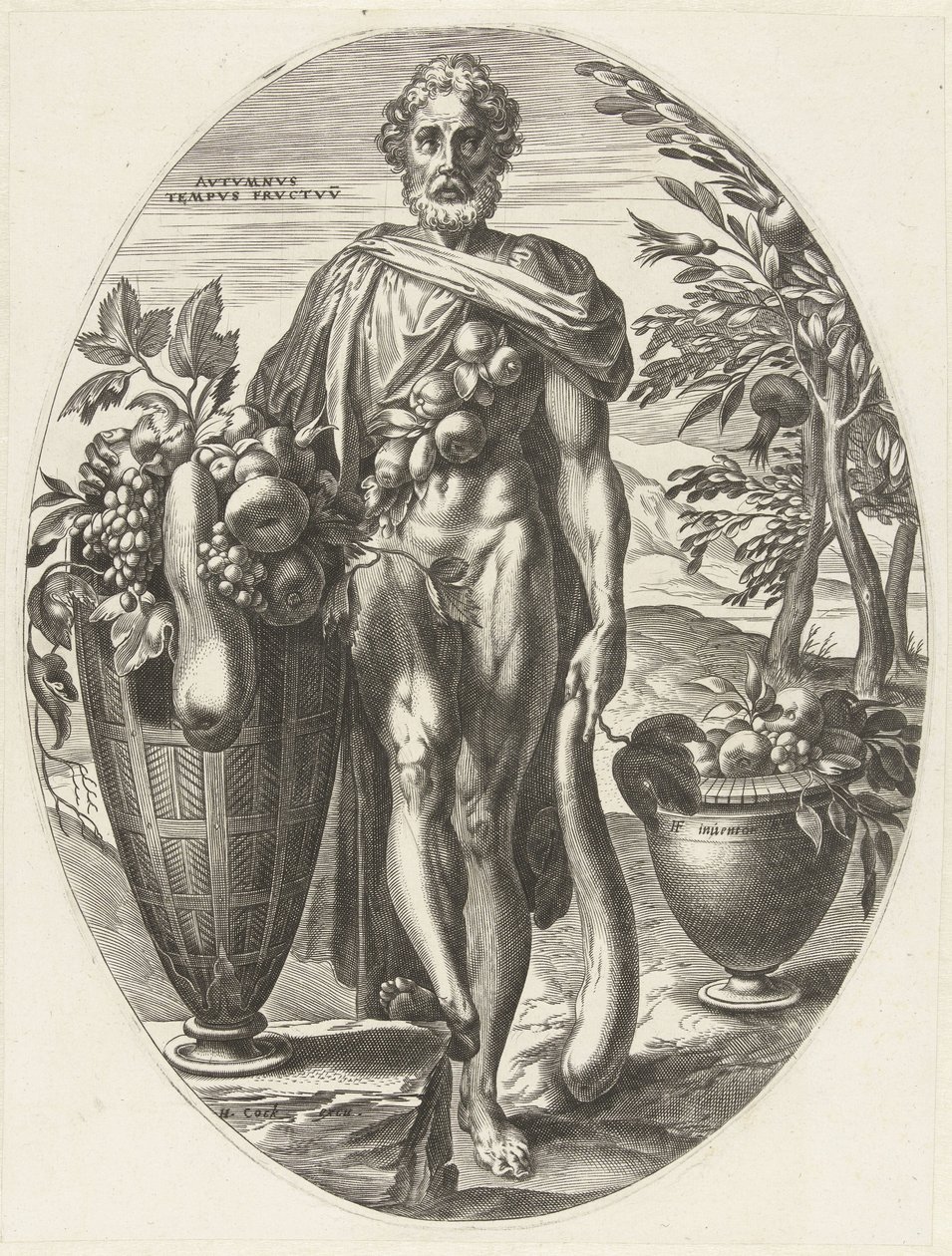 Autumnus door Cornelis Cort