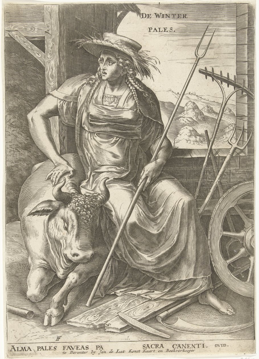Pales door Cornelis Cort