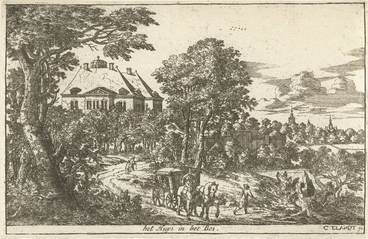 Huis Ten Bosch door Cornelis Elandts