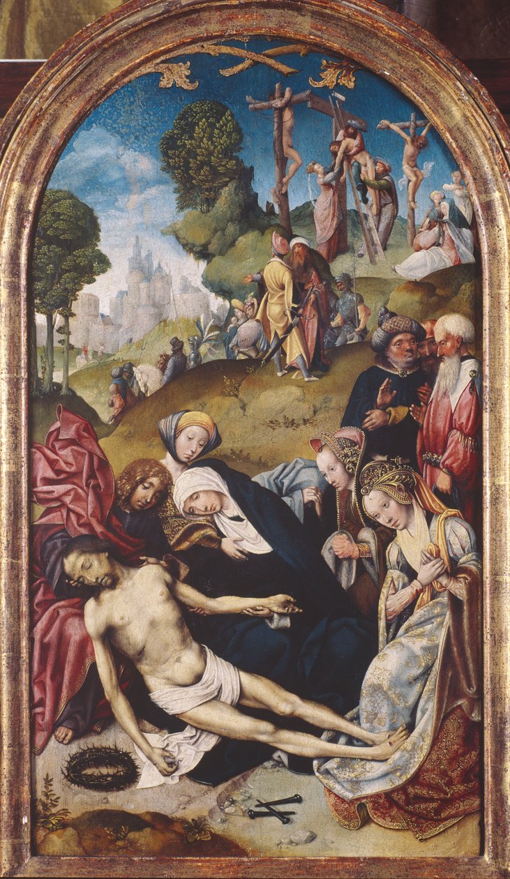 De Bewening van Christus, c.1515-20 door Cornelis Engebrechtsz