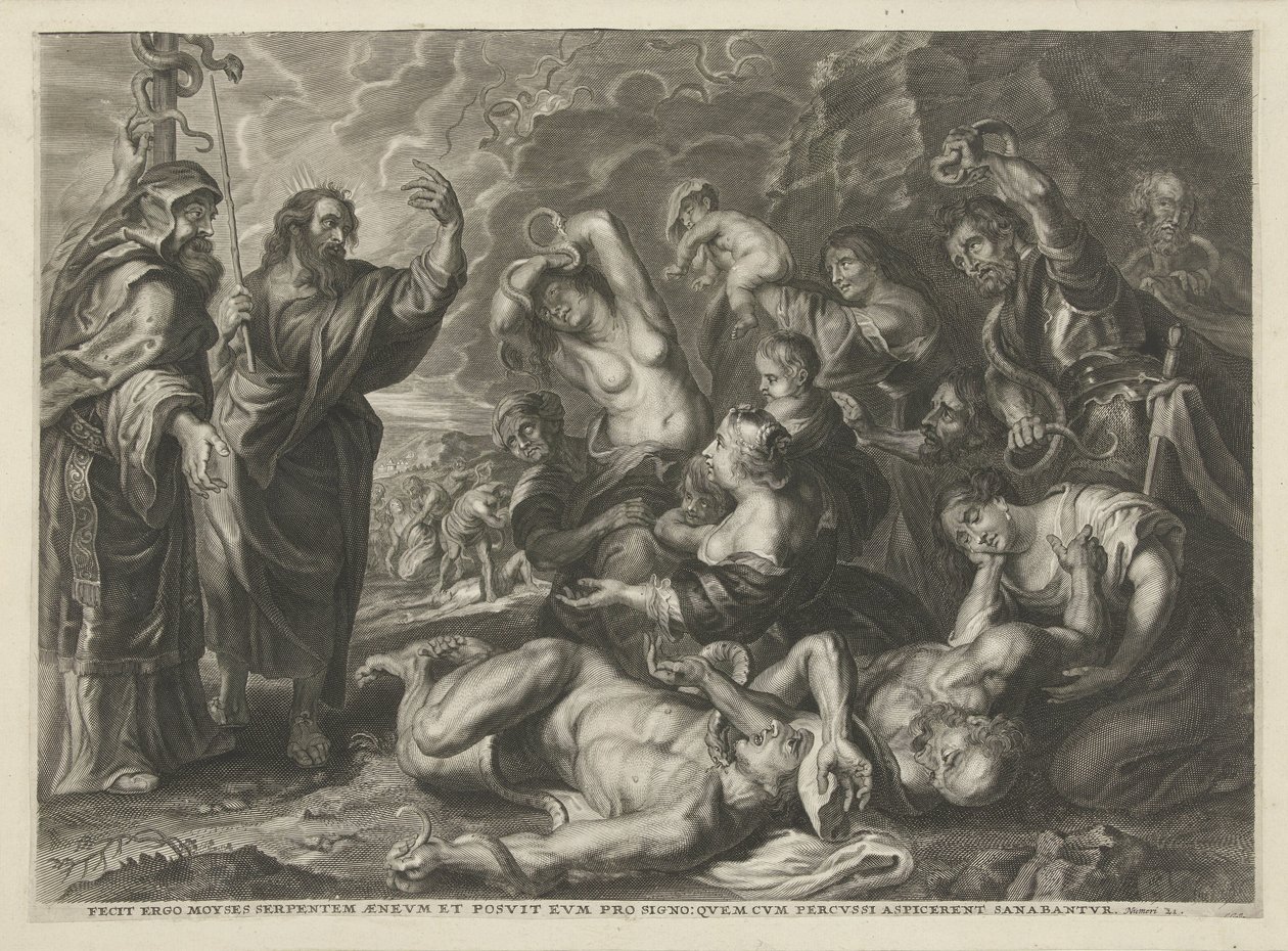 De koperen slang door Cornelis Galle (I)