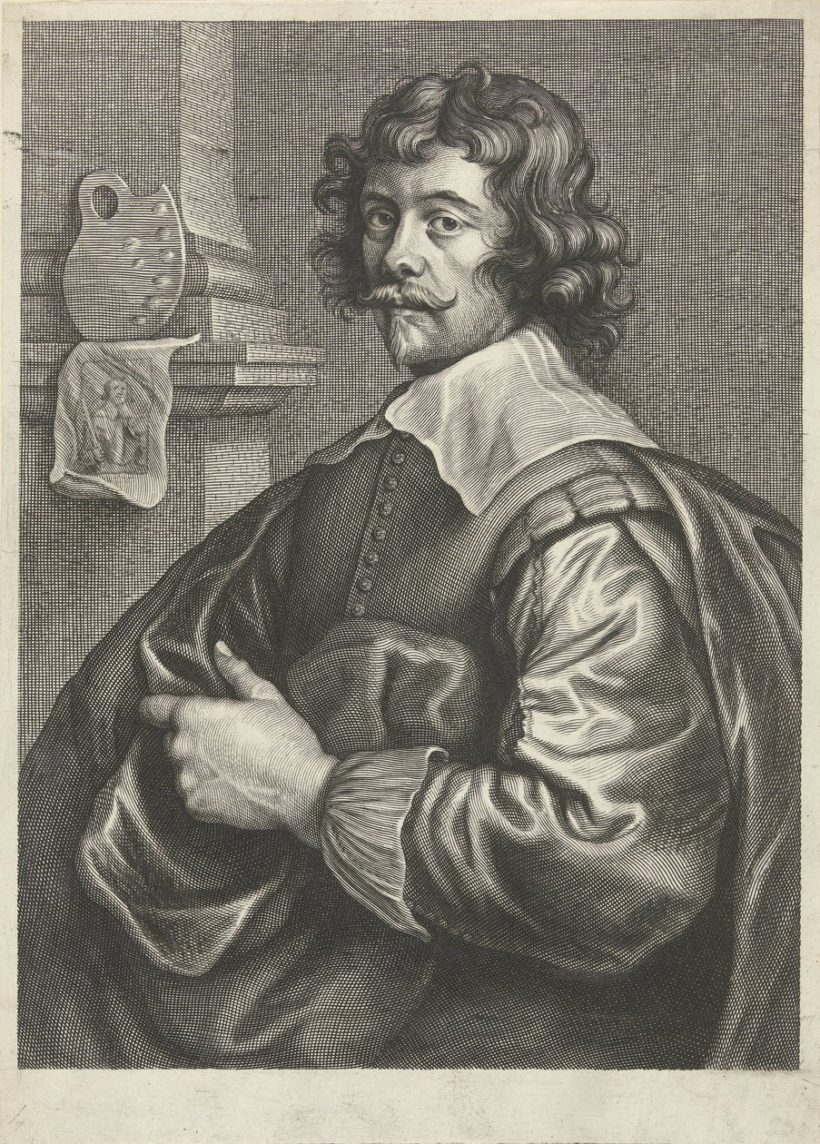 Portret van Joannes Meyssens door Cornelis Galle (II)