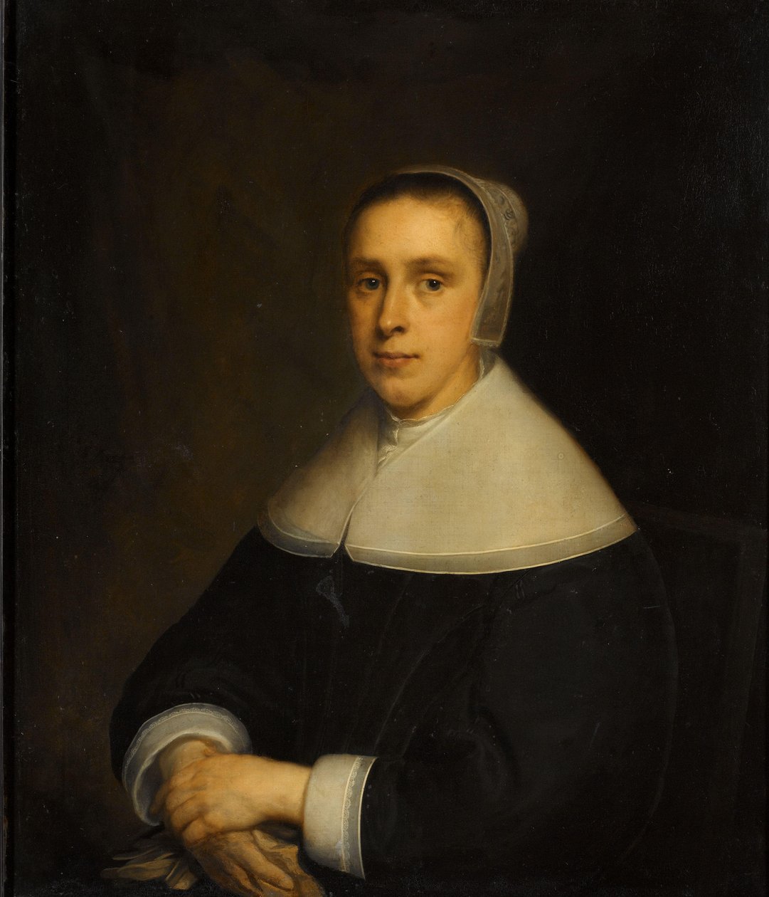 Portret van Elisabeth Vervoorn (1617-57) door Cornelis Jonson van Ceulen (I)
