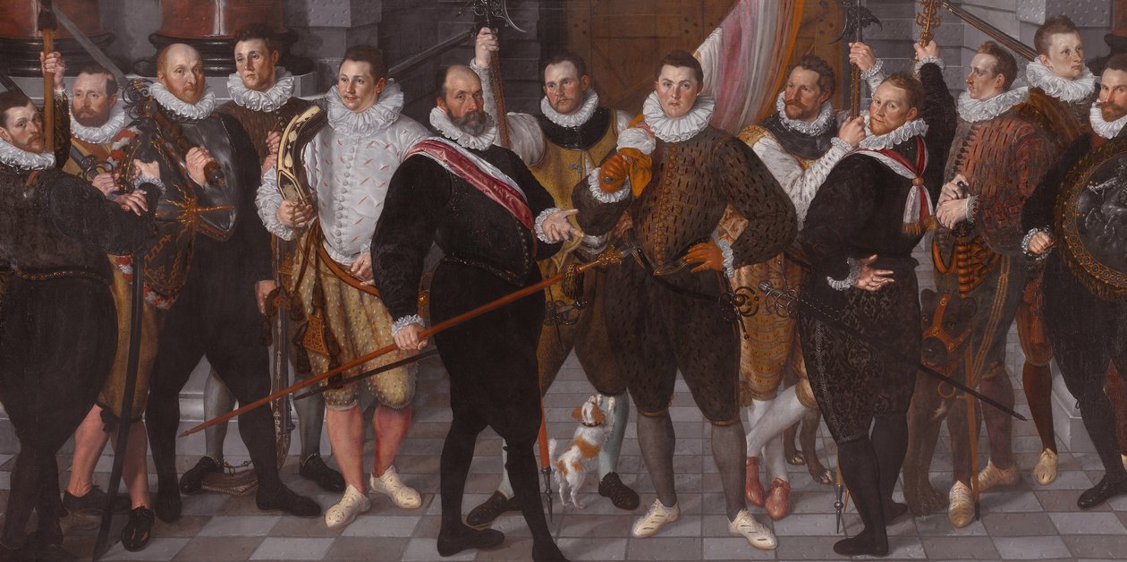 De compagnie van kapitein Dirck Jacobsz Rosecrans en luitenant Pauw door Cornelis Ketel