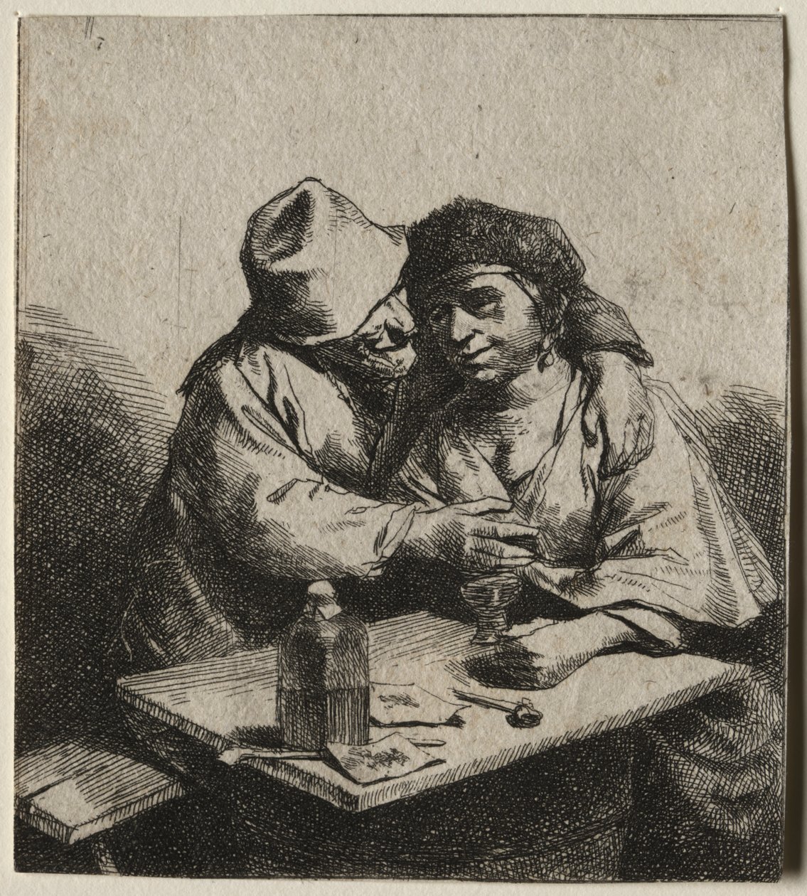 Het Minnaarskoppel door Cornelis Pietersz Bega