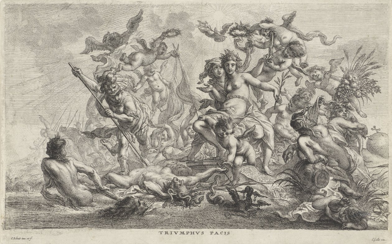 Allegorie op de vrede door Cornelis Schut (I)