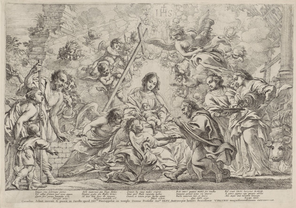 Besnijdenis van Christus door Cornelis Schut (I)