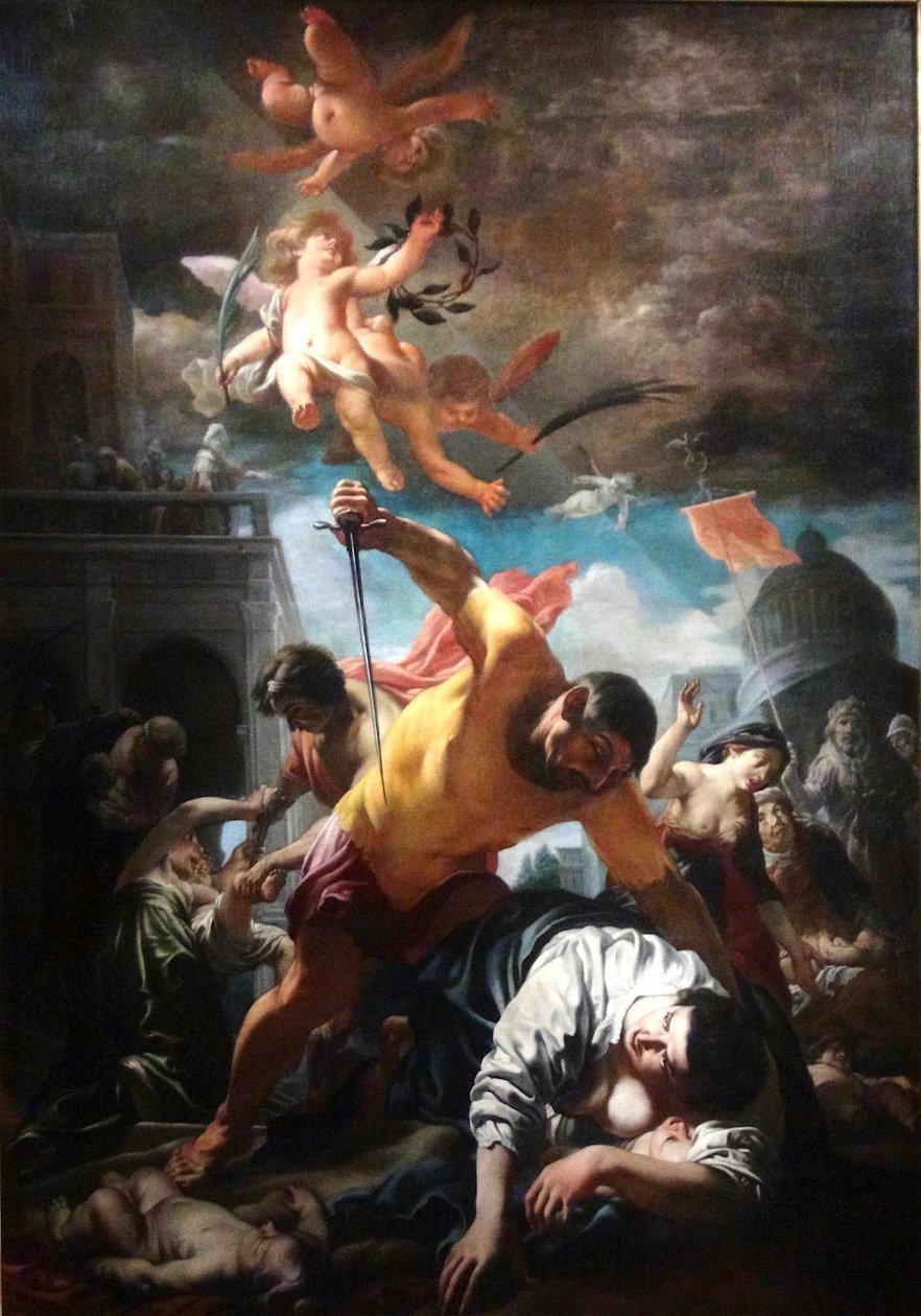 Bloedbad van de onschuldigen door Cornelis Schut