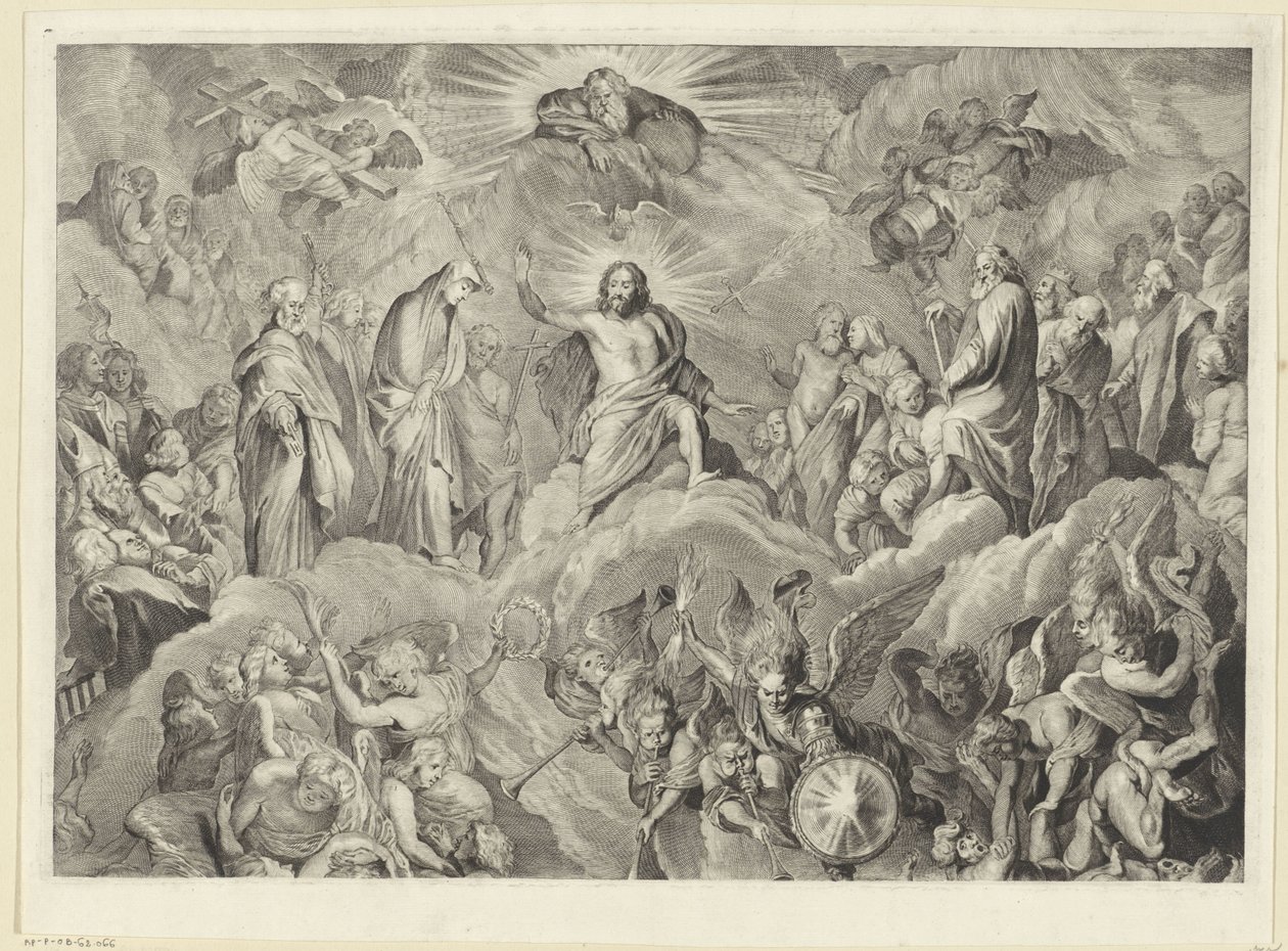 Laatste Oordeel door Cornelis Visscher (II)