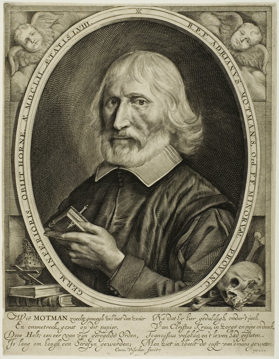 Adrian Motmans door Cornelis Visscher