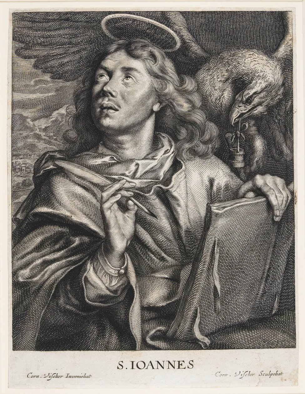 St. Johannes door Cornelis Visscher