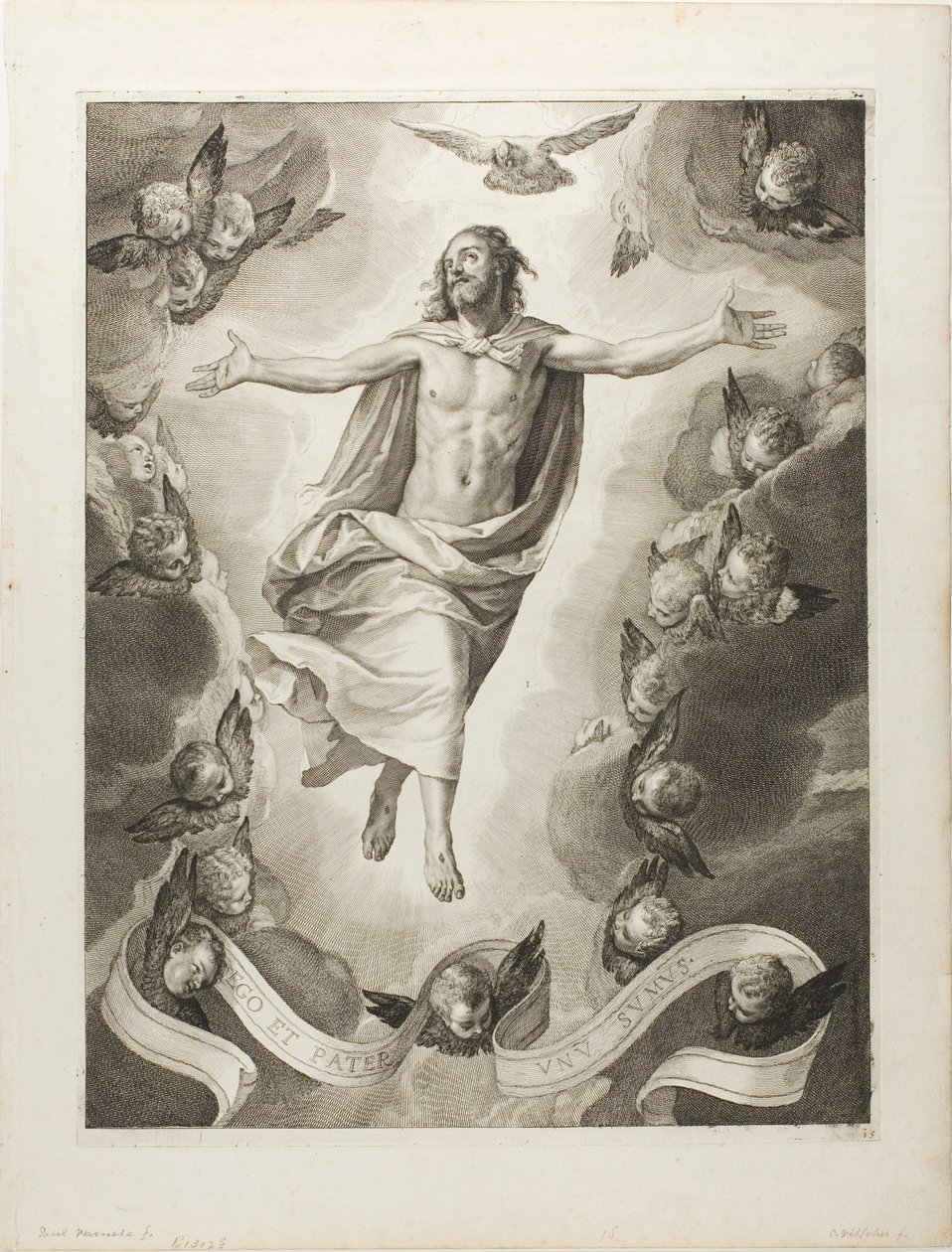De opstanding door Cornelis Visscher