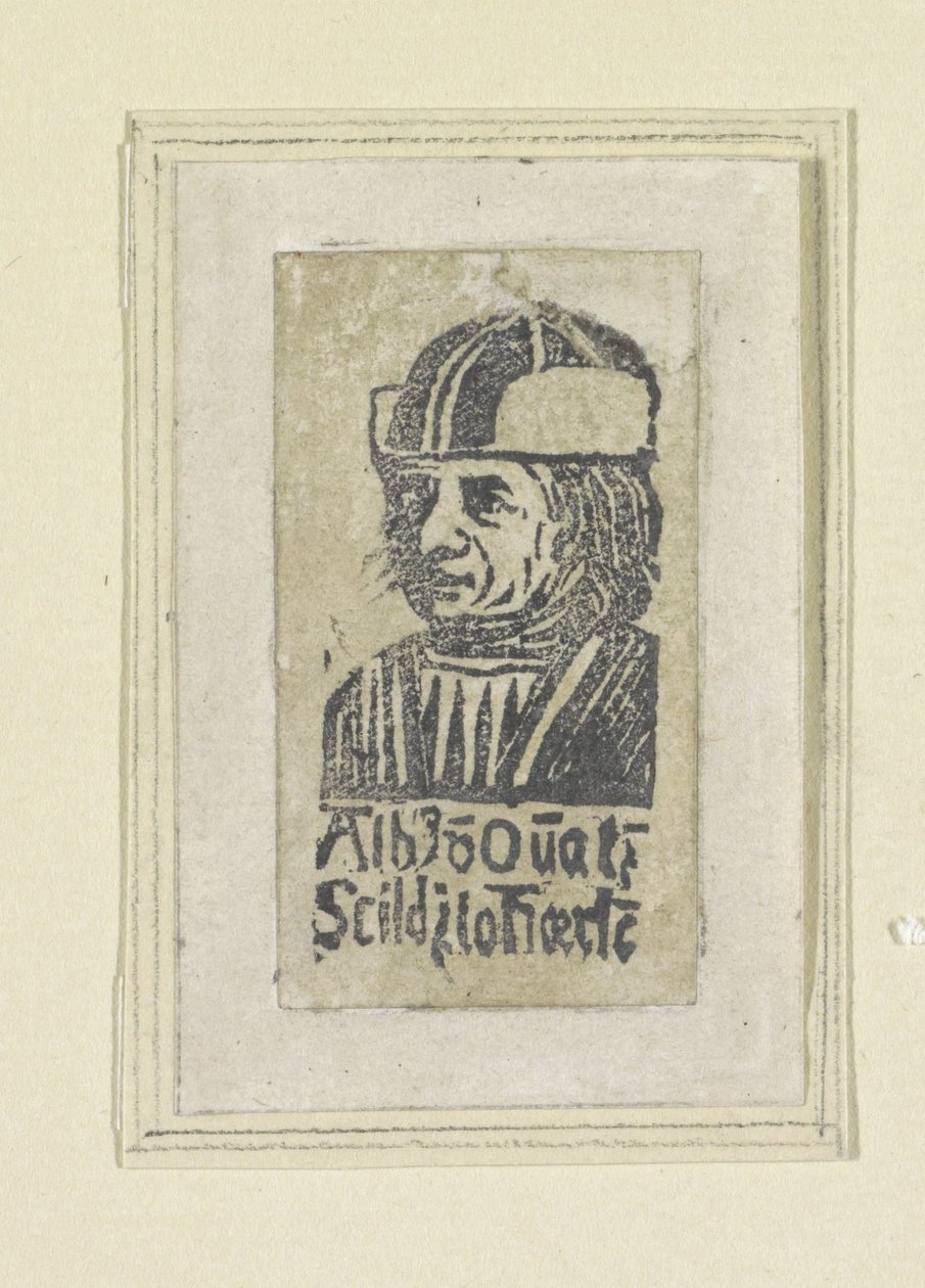 Portret van Albert van Ouwater door Cornelis van den Berg