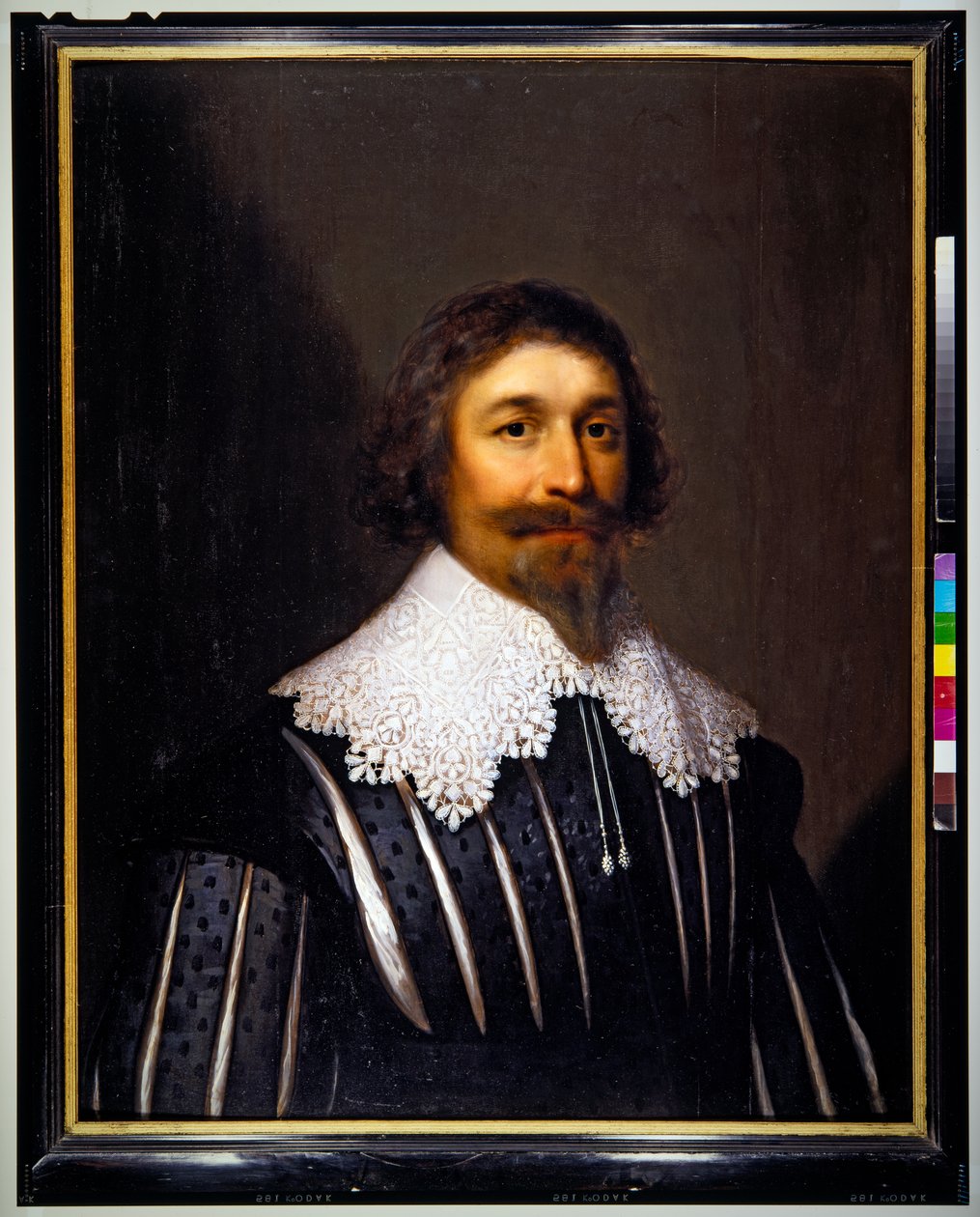 Portret van Sir William Campion van Combwell door Cornelius I Johnson