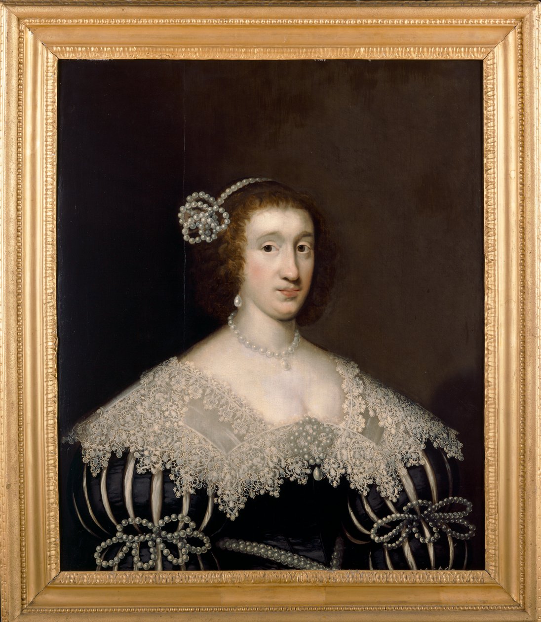 Onbekende Dame door Cornelius Janssen van Ceulen
