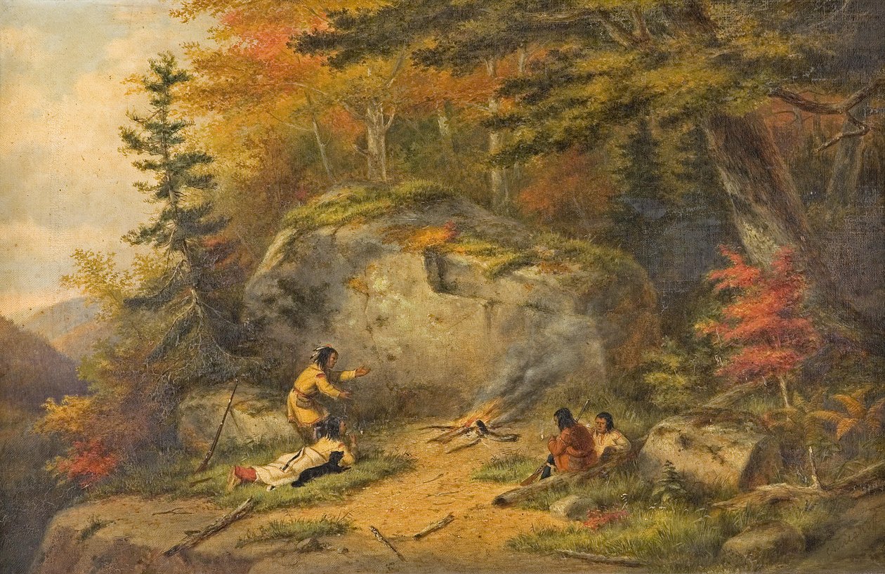 Herfst in West-Canada, Chippeway-indianen