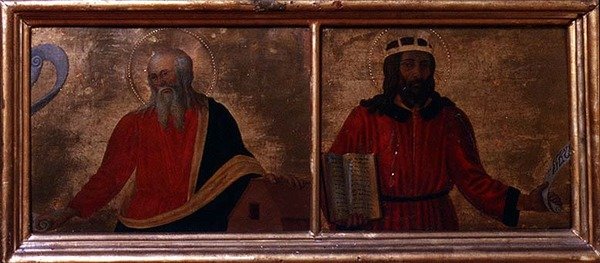 Noach en David door Cosimo Rosselli