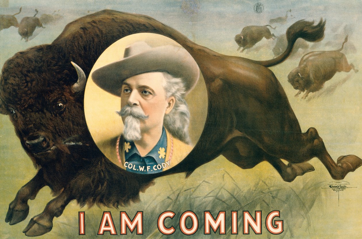 Buffalo Bill door Courier Lithography Company