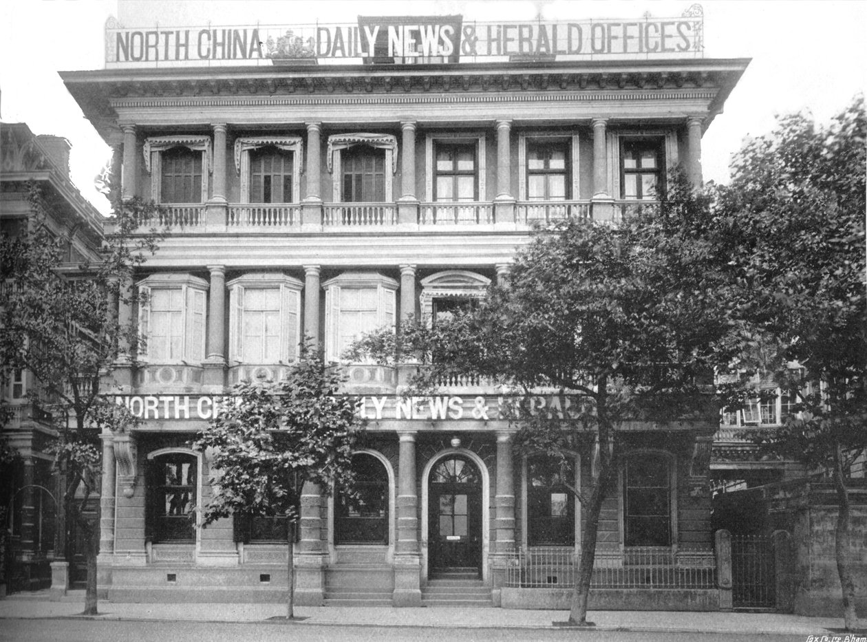 Kantoren van North China Daily News & Herald, 1910 door Cox Company Ltd