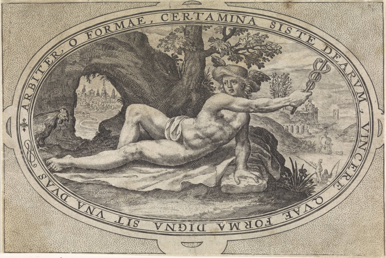 Mercurius door Crispijn van de Passe (I)