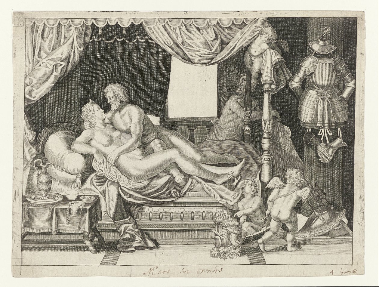 Mars en Venus door Crispijn van de Passe (II)