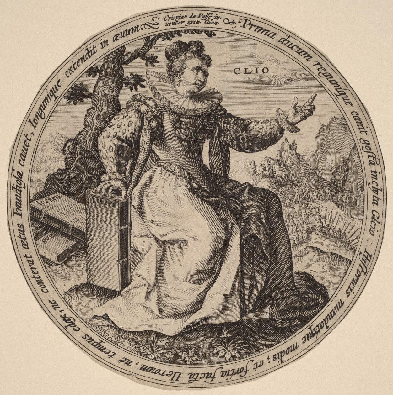 Geschiedenis door Crispijn van de Passe I