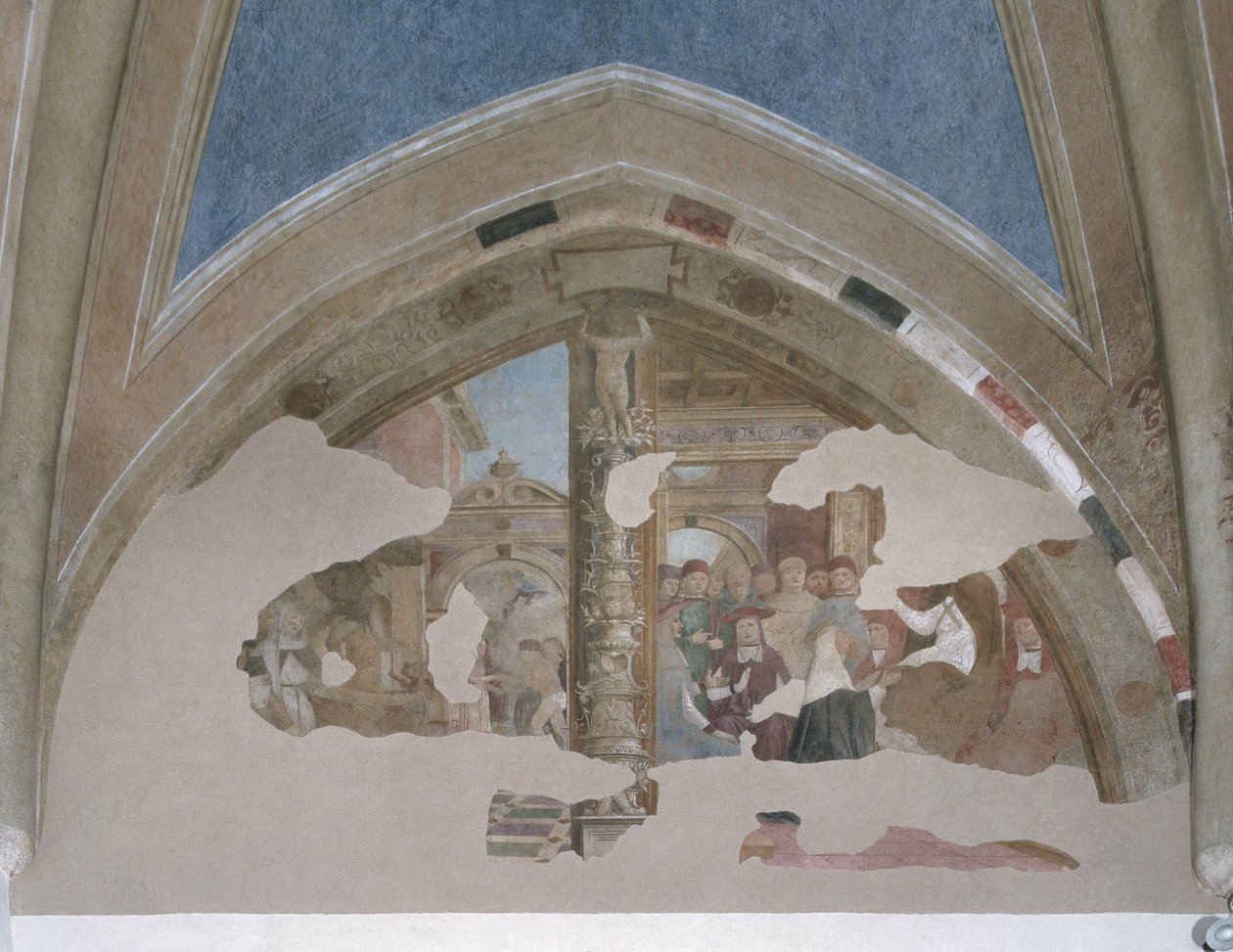 Scènes uit het leven van Sint Catharina, Cappella Bolla door Cristoforo de Mottis
