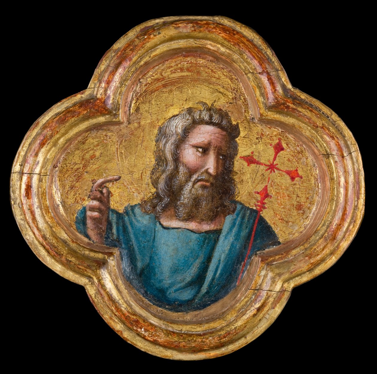 Sint Johannes de Doper, 137077 door Dalmasio di Jacopo Scannabecchi Dalmasio di Jacopo Scannabecchi