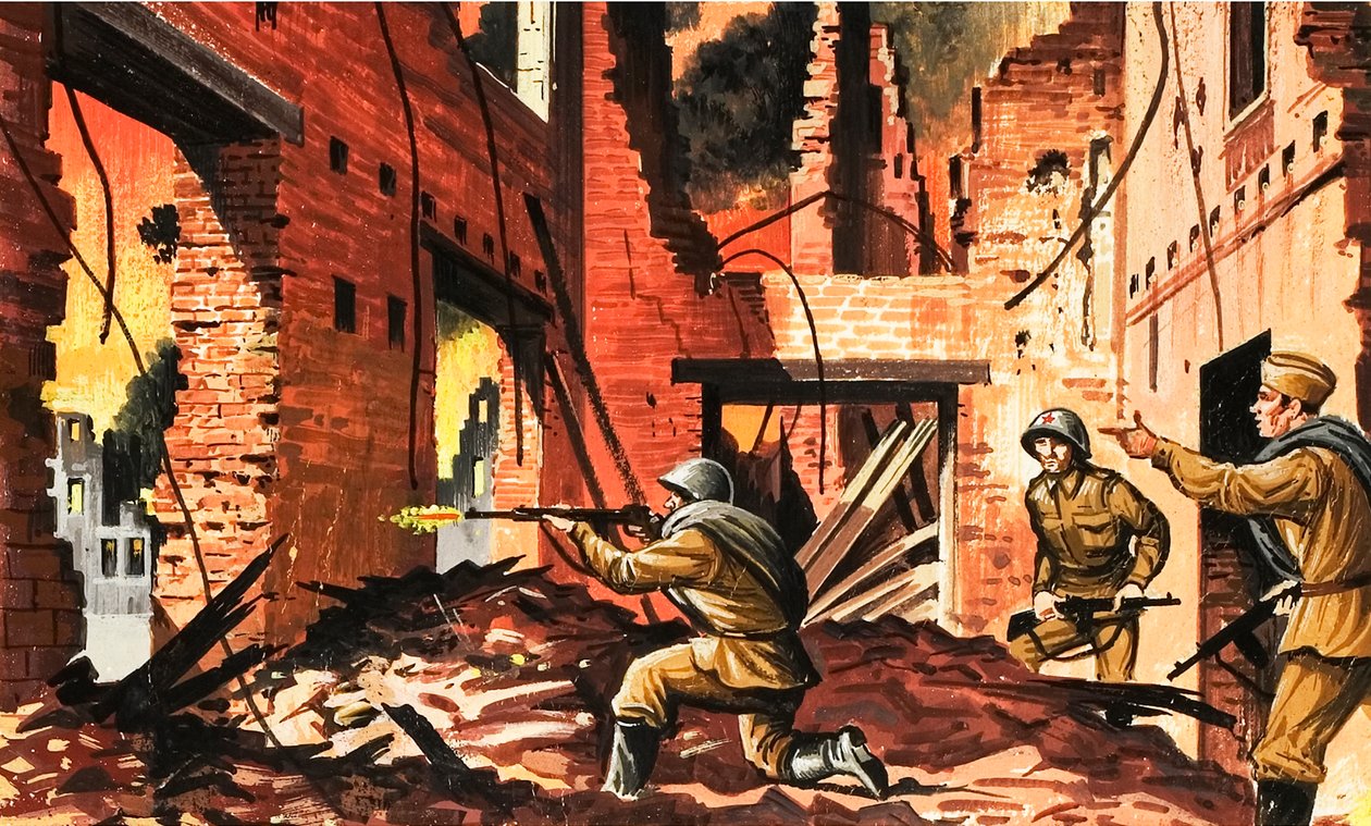 De verdediging van Stalingrad tijdens de Tweede Wereldoorlog door Dan Escott