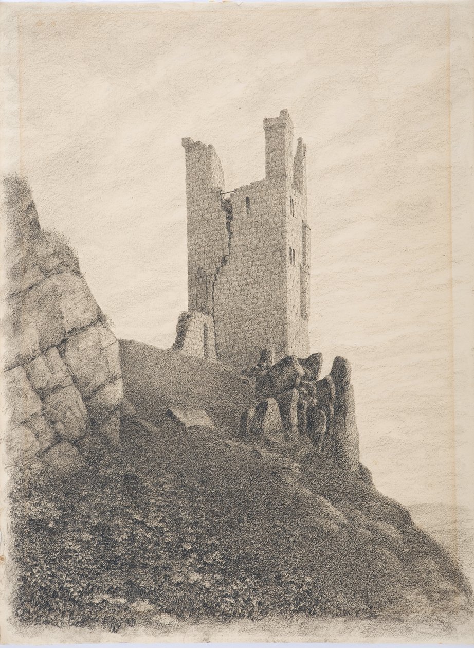 Lilburn Tower, Northumberland, ca. 1916 door Daniel Oliver