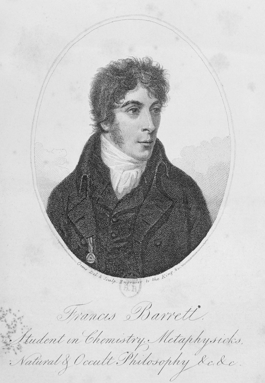Francis Barrett, illustratie uit 