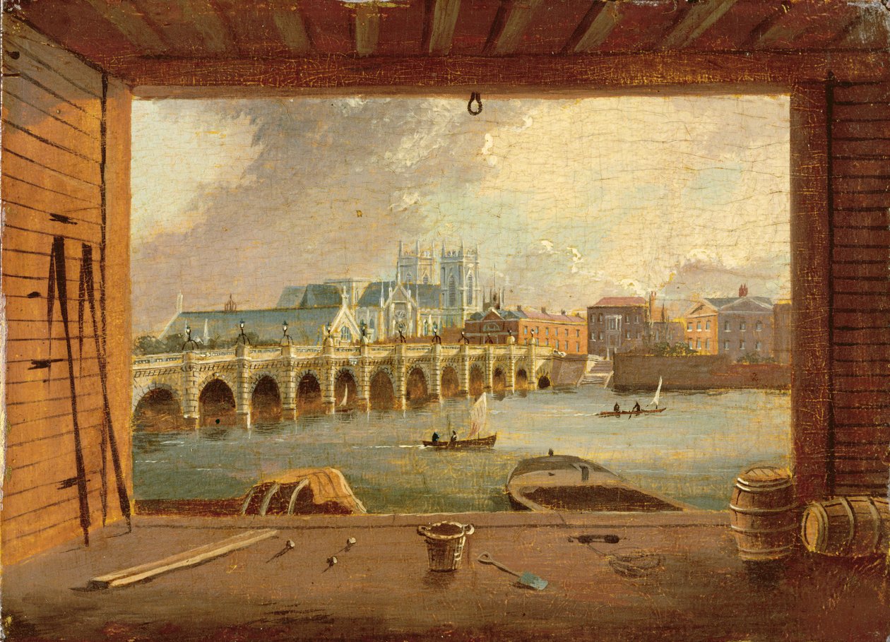 Een Uitzicht op Westminster Bridge door Daniel Turner
