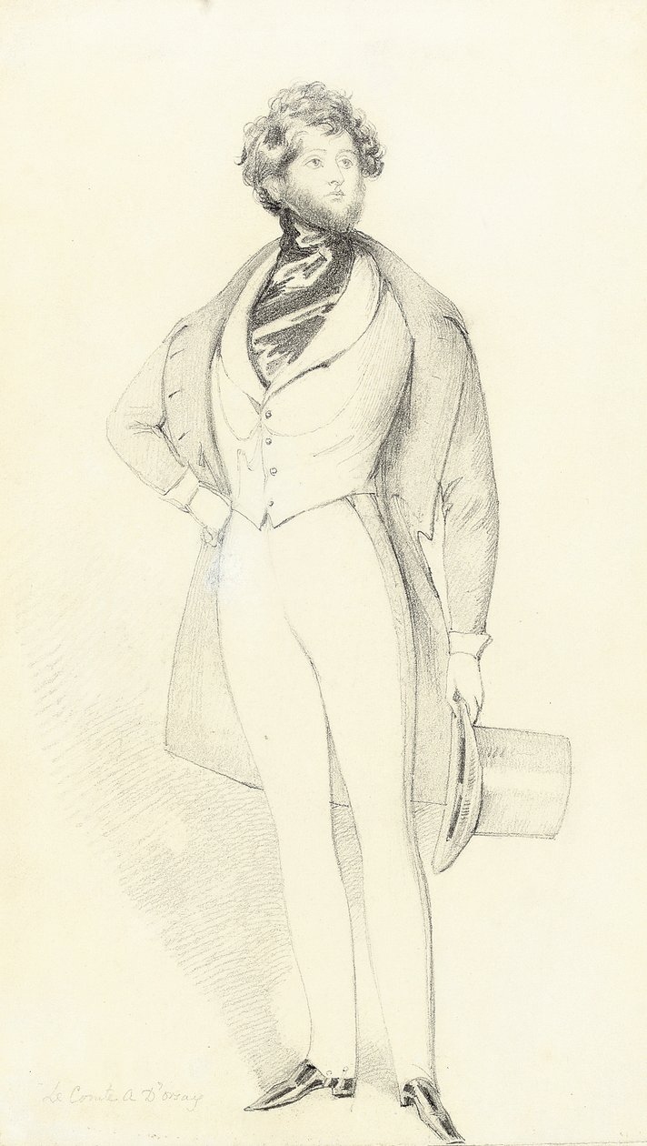 Portret van graaf d