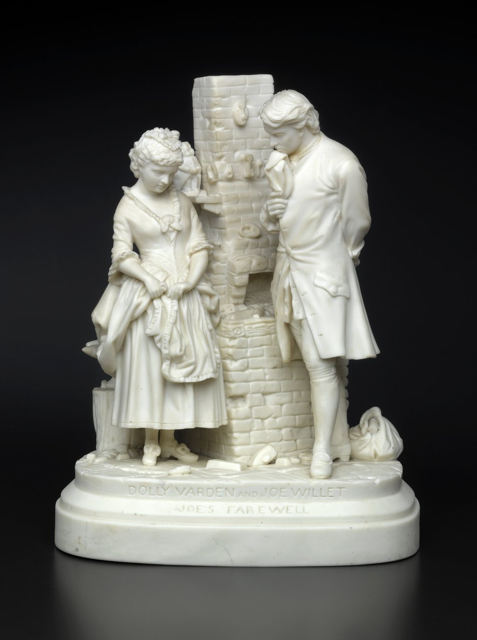 Joes Afscheid, ontworpen 1872-73 door Daniel Chester French