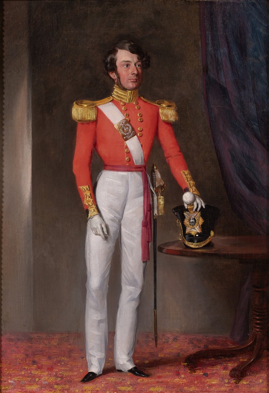 Een officier van het 6e regiment voetvolk door Daniel Cunliffe
