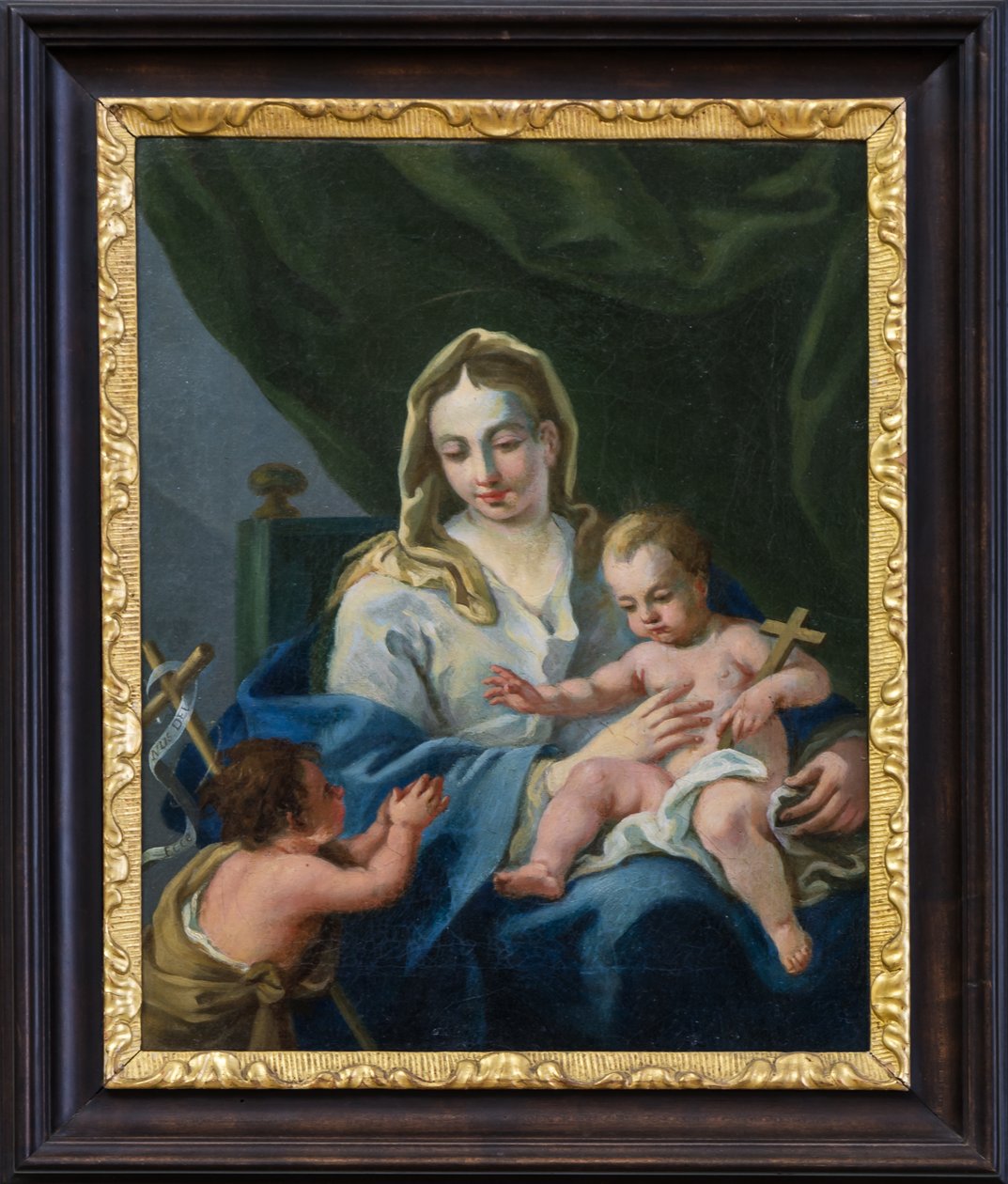 Maria met Jezus en Johannes door Daniel Gran