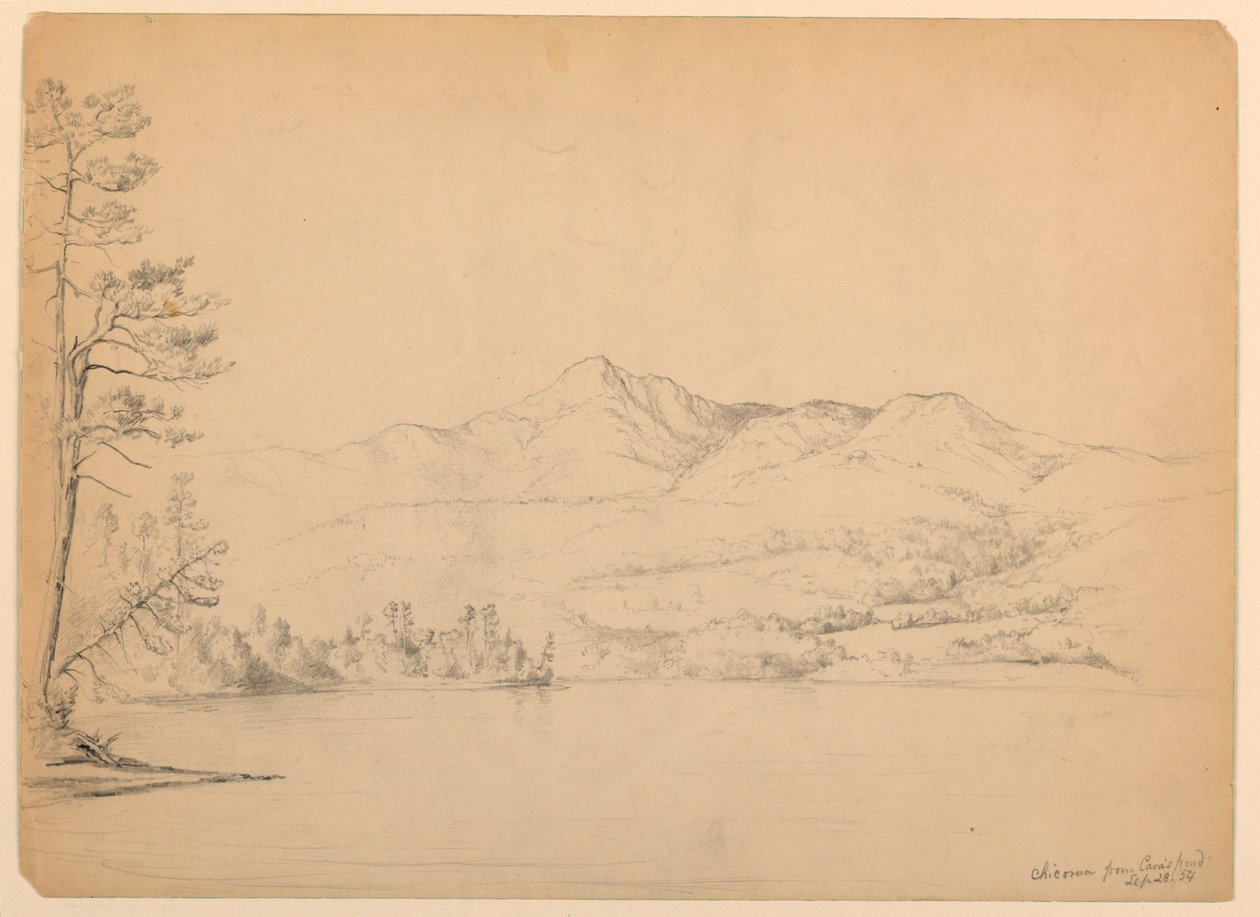 Chocorua-berg vanaf Cara